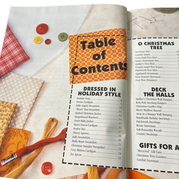 The Wonder-Under Book Of Christmas Creations Hardback Book Family Holiday Crafts - Picture 4 of 15